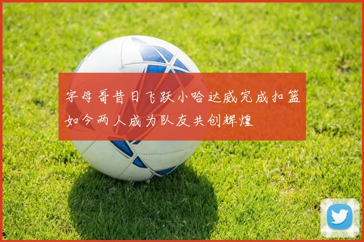 字母哥昔日飞跃小哈达威完成扣篮如今两人成为队友共创辉煌